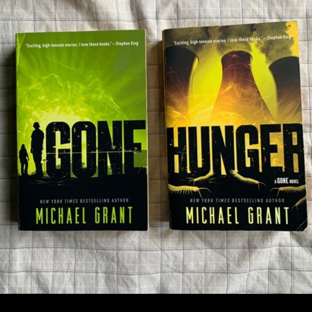 Gone and Hunger by Michael Grant Books 1 & 2| Gone Novel Series